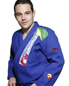 Kimono Dragão Jiu-Jitsu Arm Lock Azul